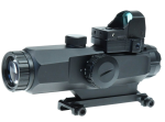 Aim-0 Scope LPHM 3x24 inkl. Mini Red Dot Black